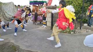 高岡  八ケの獅子舞  朝一番の舞  Lion and demon exorcism festival in Hakka district, Takaoka city 富山県高岡市八ケ