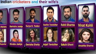 Indian cricketers and their wife's !! Indian cricketers wife's names and relationship