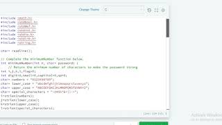 Strong Password | hackerrank solution