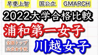 全国有数女子校　浦和第一女子高校vs川越女子高校  埼玉県公立高校　徹底比較