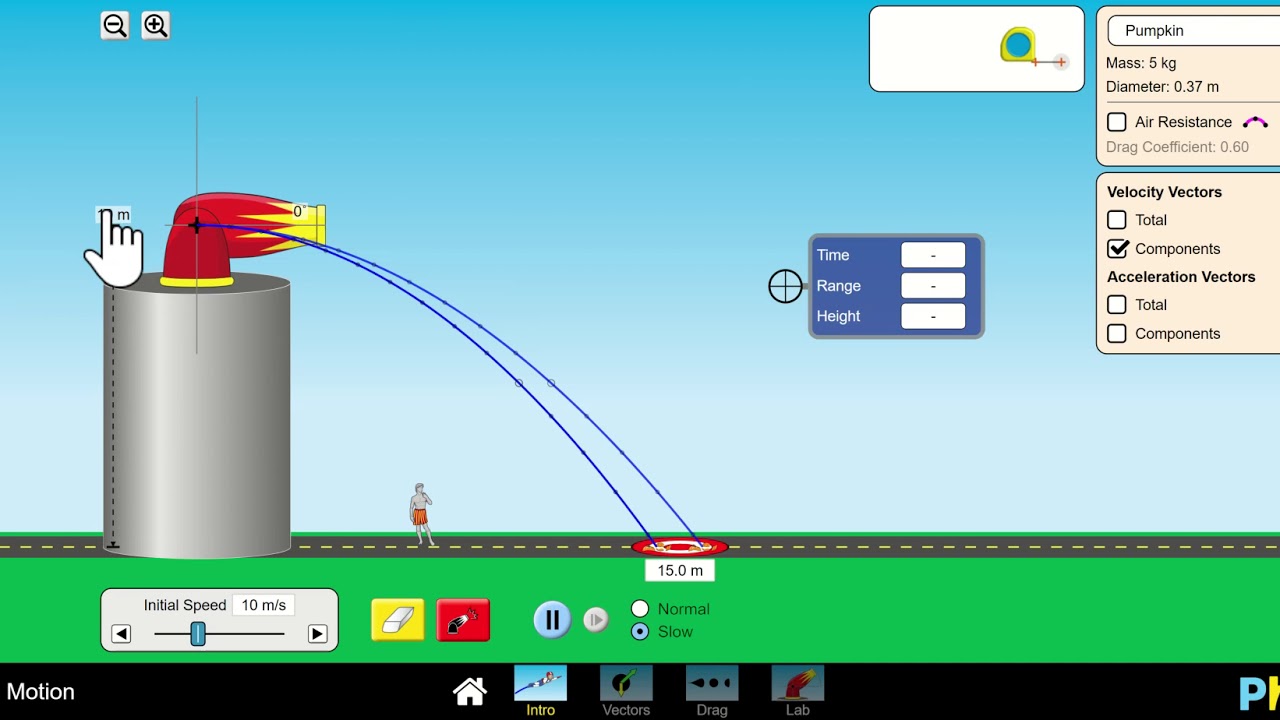 Phet Projectile Motion Bsseka