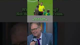 Alexi Lalas GOES OFF on Vincent Aboubakar's goal celebration for Cameroon 😂😭🇨🇲 | #Shorts #WorldCup