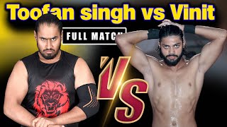 CWE |  Toofan singh vs Vineet Sikarwar ( CWE The Great Khali Wrestling event ) #rajasthan 2024