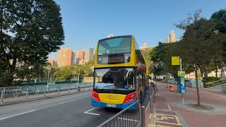 [原速無添行車片] 城巴5B線 香港大球場→摩星嶺 行車片段