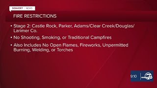 Several Colorado jurisdictions, including RMNP, enact fire bans due to wildfires