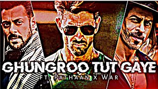 #Pathaan x War/#ghungroo song/#Srk x Sk x Hrithik mass attitude status/ #Efx whatsApp status/#vfx😎