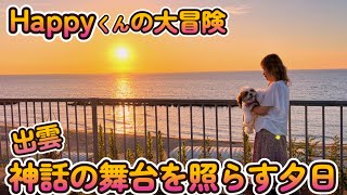 [シーズー🐶・くるま旅🚗] Happyくん神話の舞台へ