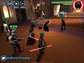 swgoh tw slkr solo cleanup with dr bsf sm set gat