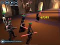 swgoh tw slkr solo cleanup with dr bsf sm set gat