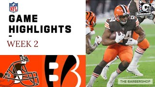 NFL WEEK 2 | Cleveland Browns vs. Cincinnati Bengals Recap | Baker & OBJ Hook Up