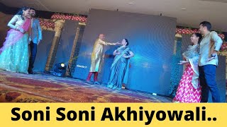 Soni Soni Akhiyo wali | Mohobbate | Easy Dance Steps | Tilakpure family Dance |Gladiator Dance Class