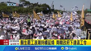 南韓醫學院擴招問題成僵局 恐引發醫療風暴  醫生罷工浪潮持續延燒 南韓政府下達返工令 │【國際局勢】20240619│三立iNEWS