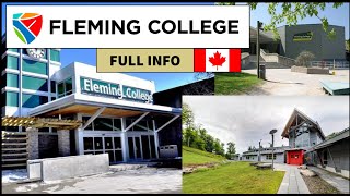 Fleming College - Canada | Full Information | Ontario Colleges | Study in Canada    #fleming