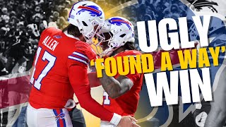 The BILLS win UGLY: JAMES COOK \u0026 Josh Allen 'FOUND A WAY' while CONCERN for the DEFENSE is HIGH