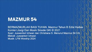 Mazmur 54 // Video Lirik // LFM Worship