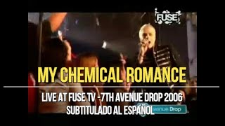 my chemical romance live 7th avenue drop sub español