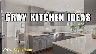 Gray Kitchen Ideas for Timeless Space