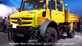 Mercedes Benz Unimog U5023 4x4 2017 Exterior and Interior