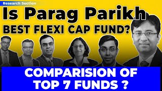 Best Flexi Cap Mutual Funds 2023 | Parag Parikh Flexi Cap Fund vs Top Flexi Cap Funds 2023