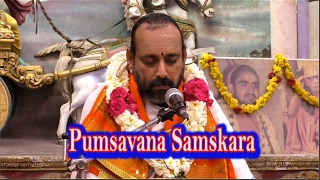 Pumsavana is one of the 16 sanskara in Hinduism |   Sri Rajagopalan Ganapadigal |