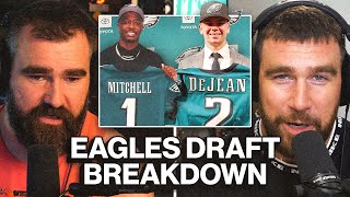 "This was a lot of people's top-rated corner" - Jason talks Quinyon Mitchell and Eagles Draft class