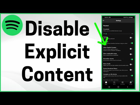 How to Disable Explicit Content on Spotify Censor Spotify Songs!