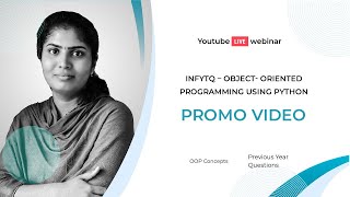 InfyTQ - Object-Oriented Programming using Python | Promo Video | PlacementSeason