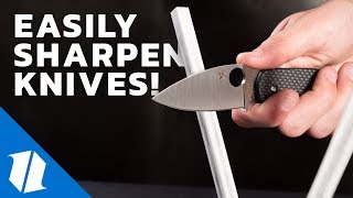 How to Sharpen a Pocket Knife | The Spyderco Sharpmaker