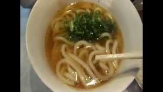 大阪東梅田「たぬき食堂」「名物カレーライスとねぎうどん」（２０１５年６月）