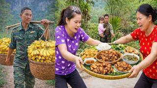 A Bountiful Banana Harvest… But My Strict Mother Sneaks a Bite Before Dinner | Lý Tiểu Hà S Husband