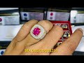 gemstone sale permata pejabat turun harga drastis . “ ring perak mewah semua “