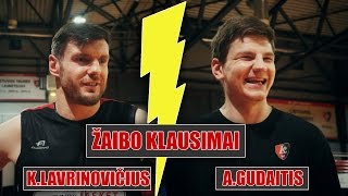 „Žaibo klausimai“: K.Lavrinovičius ir A.Gudaitis