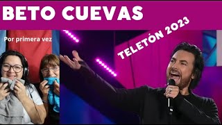 📢BETO CUEVAS! ARGENTINAS REACCIONAN POR PRIMERA VEZ AL CANTANTE EN TELETÓN 2023.