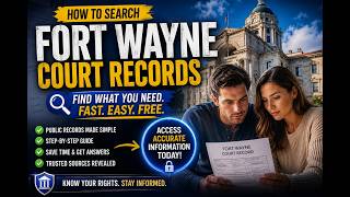 How to search Fort Wayne court records