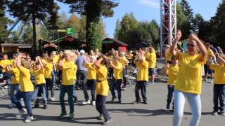 Stathelle Skolekorps på Tusenfryd Skolekorpsstevne 2013