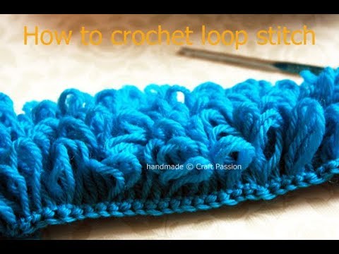 Working Grandmothers How To Crochet A Loop Stitch Lp S