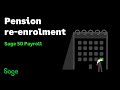 Sage 50 Payroll (UK) - Pension re-enrolment