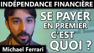 Se payer en premier, c'est quoi ? - Esprit Riche