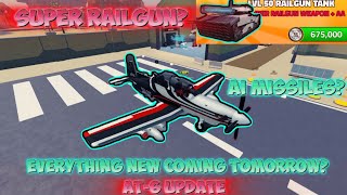 EVERYTHING NEW COMING IN THE AT-6 UPDATE - military tycoon