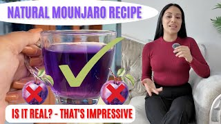 NATURAL MOUNJARO​ (😱IS IT REAL?) ⚠ NATURAL MOUNJARO RECIPE​ - NATURAL MOUNJARO 4 INGREDIENTS RECIPE