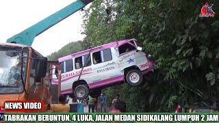 Download Lagu Tabrakan Beruntun 4 Luka Jalan Medan Sidikalang Lu... MP3 Gratis
