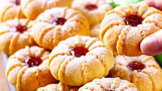 The most TASTY and BEAUTIFUL cookies! Save the Recipe! This Tea Baking Melts in your mouth!