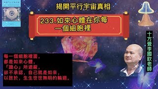 十方覺【藍寶-233】如來心體在你每一個細胞裡