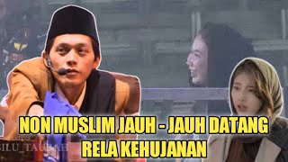 Ocha Non muslim cantik ikut pengajian gus iqdam