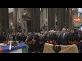 L'inno dell'Europa celebra I funerali di Antonio Megalizzi