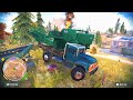 Finally Russian Zed Truck Loaded Combine To Repair | Off The Road Unleashed Nintendo Switch Gameplay