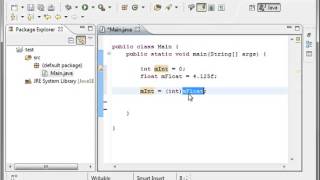Java Casting Narrowing and Widening 10