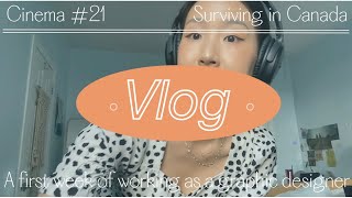 캐나다 일상 vlog | 저 취뽀했어욧! 토론토에서 그래픽디자이너로 살아남기, 지긋지긋한 취준 byeee 하쥐만 바로 아이엘츠.. | Just Jinah