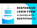 Responsive Login Form | Signup Form | Bootstrap 4 Login Form Design | HTML5 | CSS3 | Code4Education