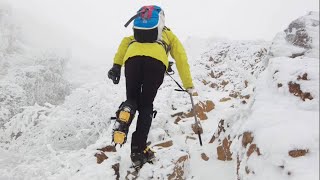 赤岳　地蔵尾根ピストン ソロ 12月 八ヶ岳